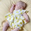 Picture of Little A 'Kacie' Baby White Sunshine Romper