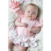 Picture of Little A 'Jadine' Baby Pink Flamingo Romper
