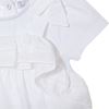 Picture of Patachou Baby Girls White Bow Romper