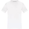 Picture of Neil Barrett Boys White Lightening Bolt T-Shirt