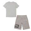 Picture of Diesel Boys Grey T-Shirt & Shorts Set