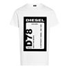 Picture of Diesel Boys White & Black T-Shirt