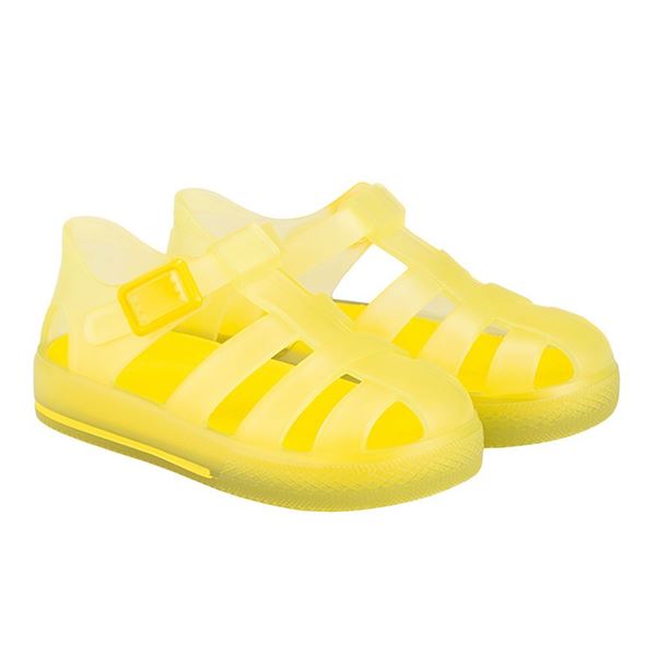 Picture of Igor Tennis Yellow Velcro Jellies