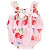 Picture of Balloon Chic Baby Girl Pink Strawberry Romper