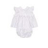 Picture of Tutto Piccolo Baby Girls Pink Dress & Knickers