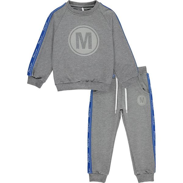 Picture of Mitch & Son Boys 'Swan' Grey Tracksuit