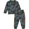 Picture of Mitch & Son Boys 'Montrose' Khaki Printed Tracksuit