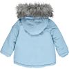 Picture of Mitch & Son Boys 'Paisley' Blue Coat with Faux Fur