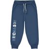 Picture of Mitch & Son Boys 'Port' Navy Block Tracksuit