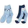 Picture of Mitch & Son Boys 'Parsonage' Blue Pair of 2 Socks