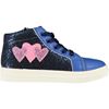 Picture of Ariana Dee Girls 'Hearts' Blue High Top with Pink Hearts