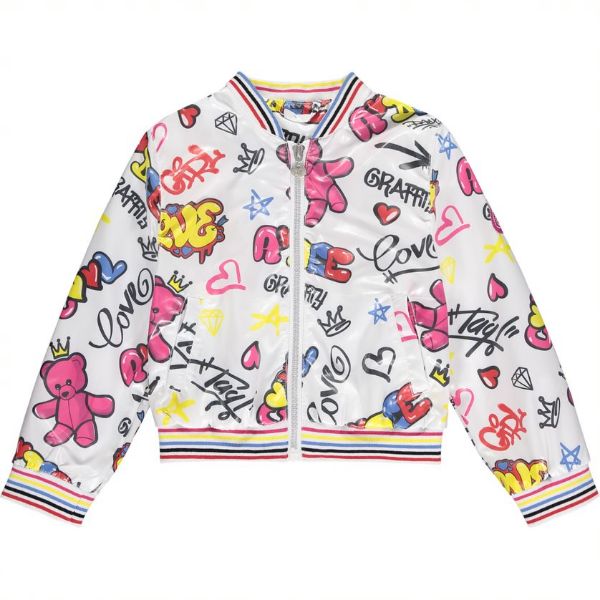 Picture of A Dee Girls 'Laura' White Jacket