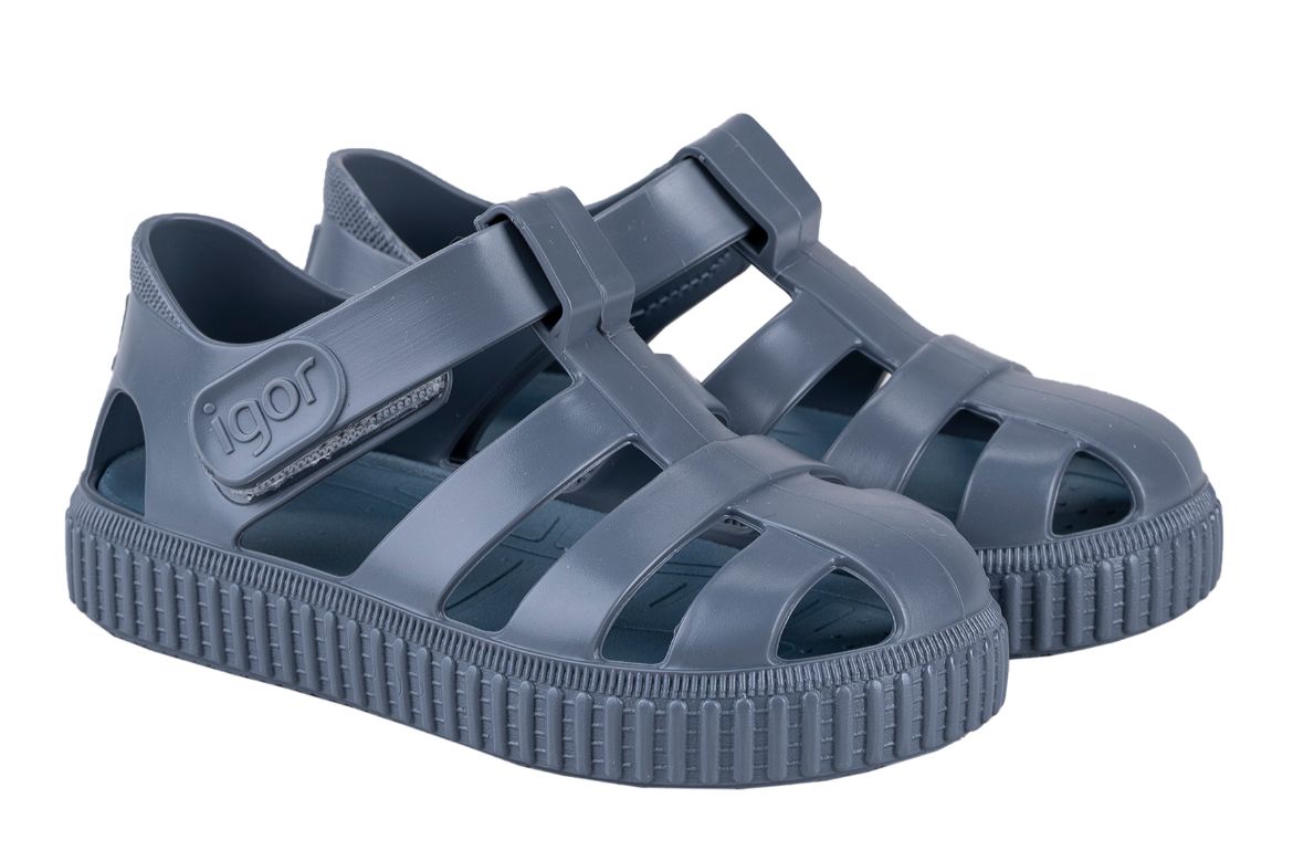Picture of Igor Nico MC Azul Blue Velcro Jellies