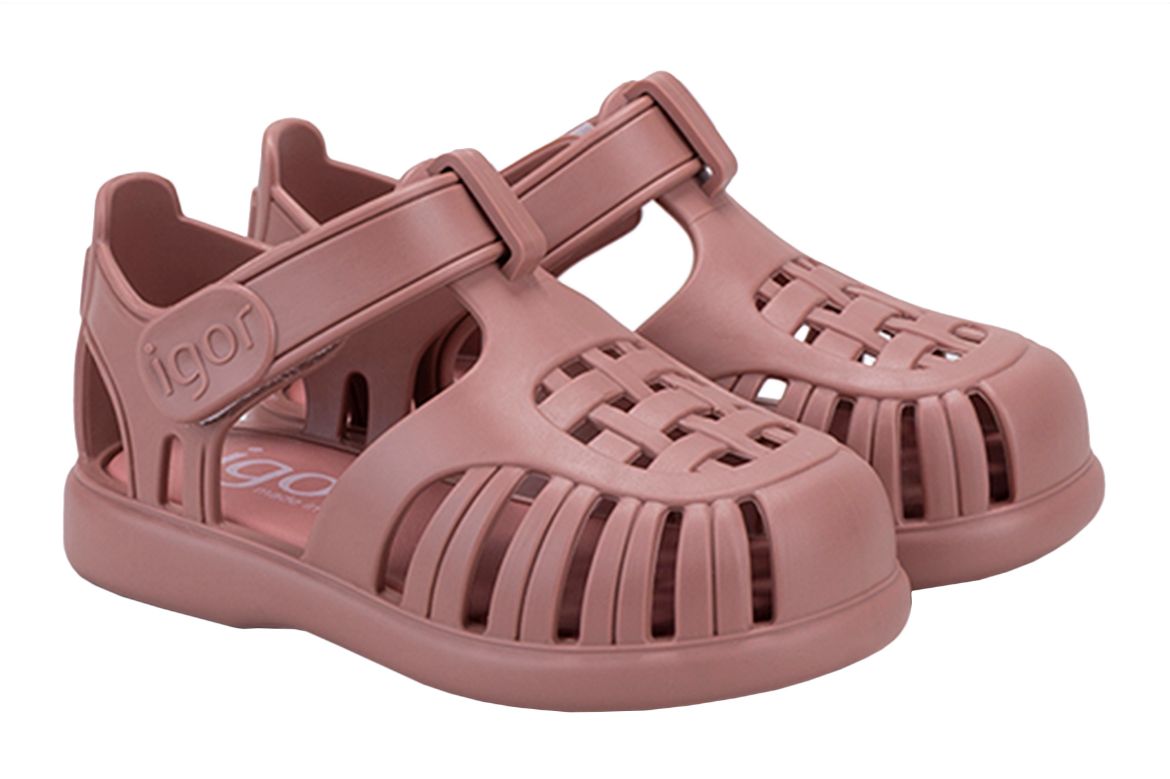Picture of Igor Tobby Solid Rosa Pink Velcro Jellies