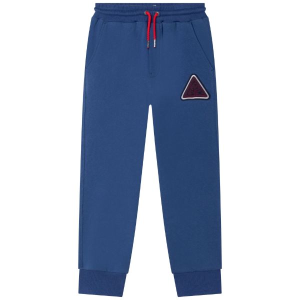 Picture of Lanvin Boys Electric Blue Logo Joggers
