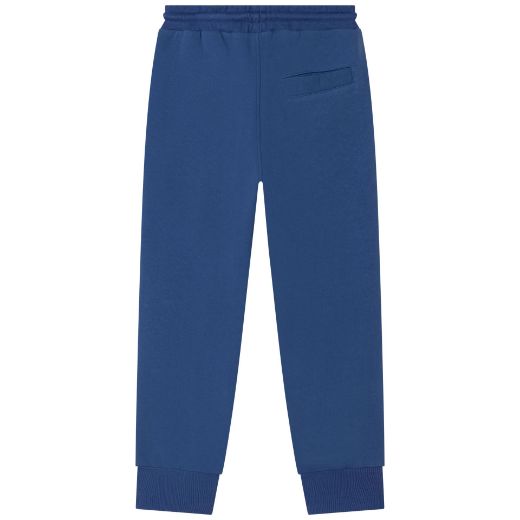 Picture of Lanvin Boys Electric Blue Logo Joggers