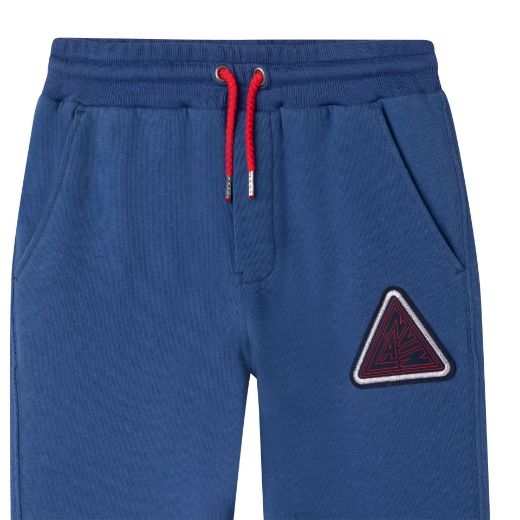 Picture of Lanvin Boys Electric Blue Logo Joggers