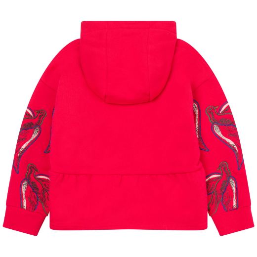 Picture of Kenzo Girls Elephant Hooded Sweater