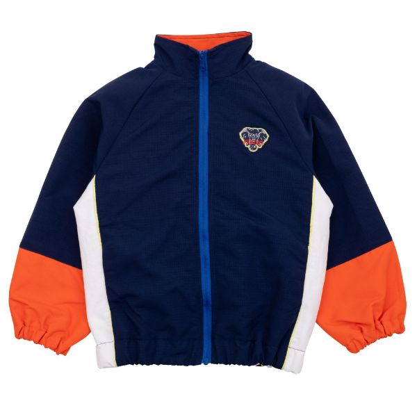 Picture of Kenzo Boys Navy Elephant Zip Up Tracksuit Jacket