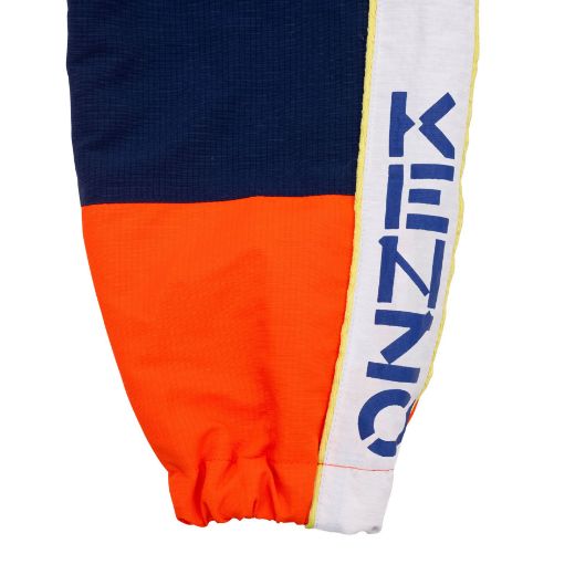 Picture of Kenzo Boys Navy Tracksuit Bottoms