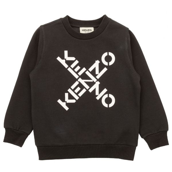 Picture of Kenzo Boys Dark Grey Sweatshirt