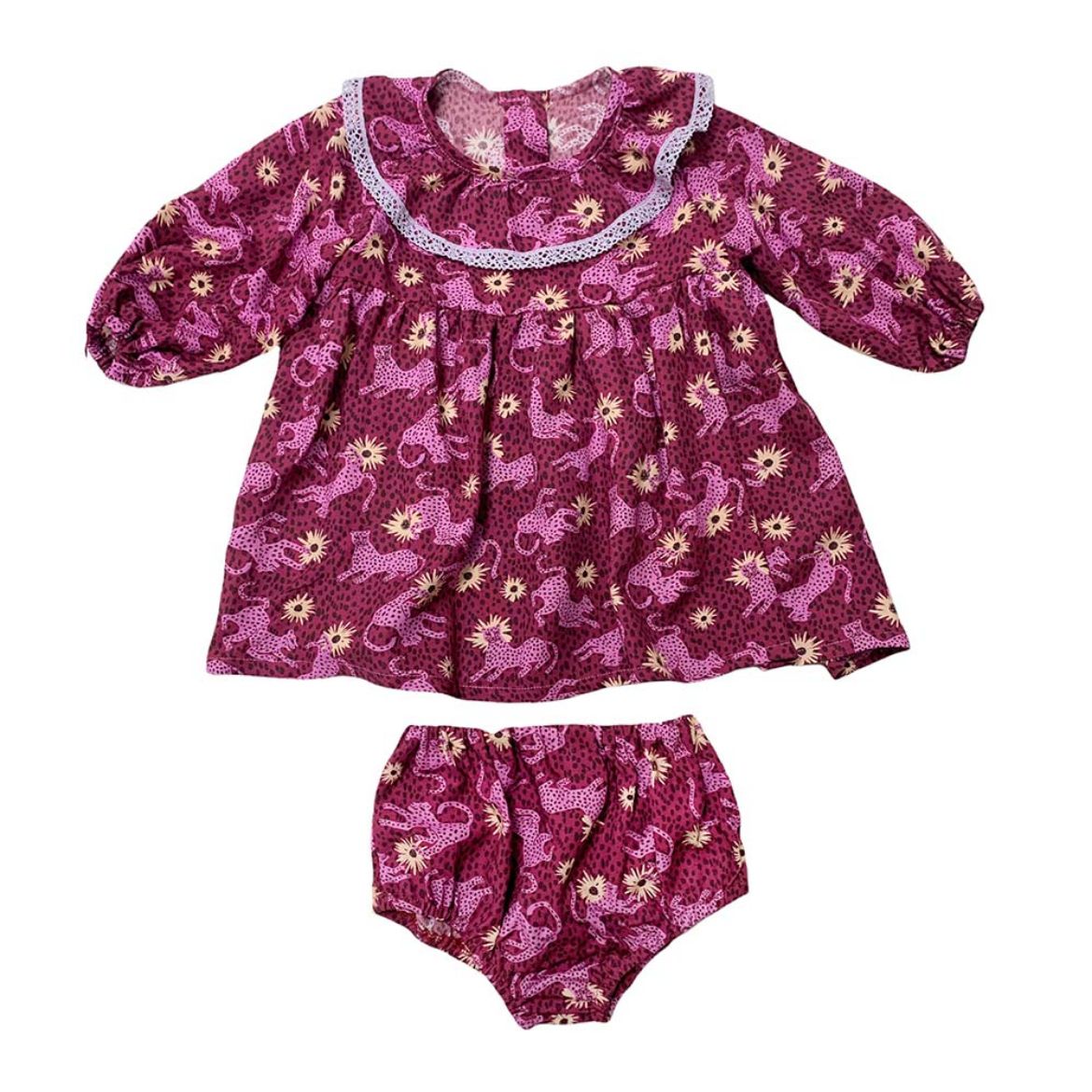 Picture of Raspberry Plum Baby Girls 'Patti' Pink Dress