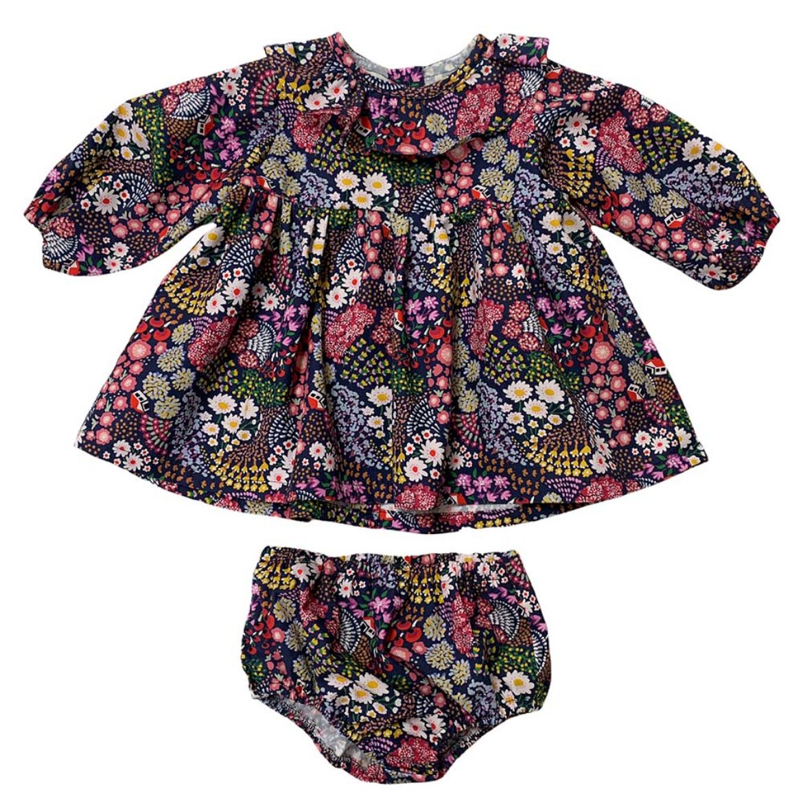 Picture of Raspberry Plum Baby Girls 'Patti' Floral Dress