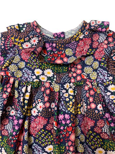 Picture of Raspberry Plum Baby Girls 'Patti' Floral Dress