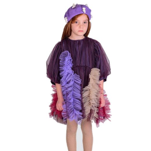 Picture of Raspberry Plum Girls 'Juniper' Purple Dress