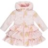 Picture of A Dee Girls 'Penelope' Pink Fur Hooded Coat