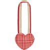 Picture of A Dee Girls 'Martha' Red Check Love Heart Bag