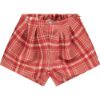 Picture of A Dee Girls 'Meadow' Red Check Short Set
