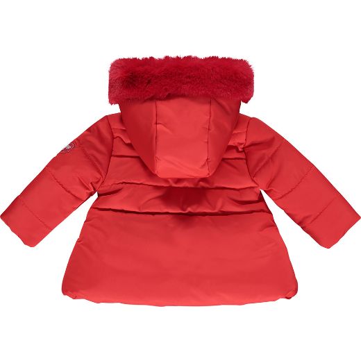 Picture of Little A Baby Girls 'Flora' Red Heart Coat