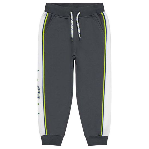 Picture of Mitch & Son Boys 'Gunner' Colour Block Zip Up Tracksuit