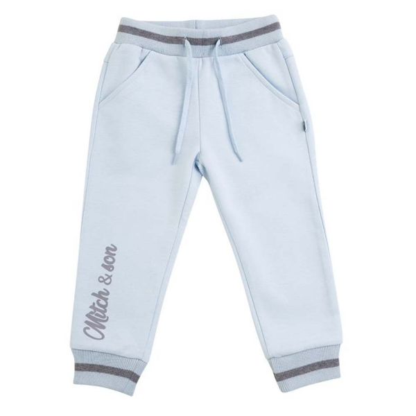 Picture of Mitch & Son Boys 'Edward' Pale Blue Smart Joggers