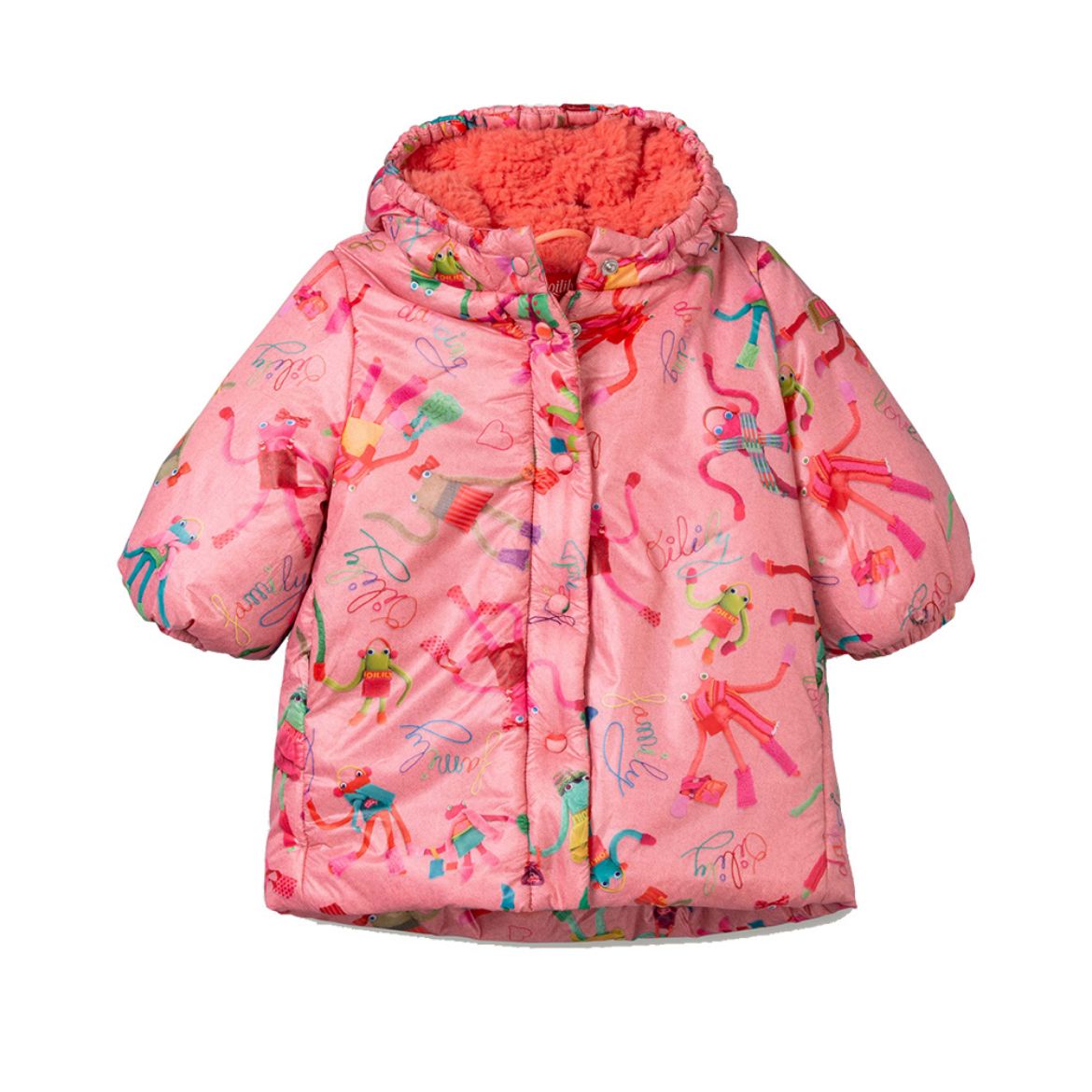 Picture of Oilily Girls Camily Pink Coat