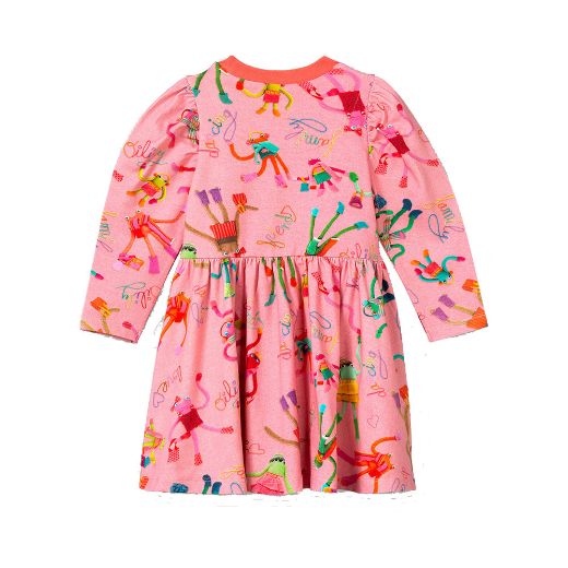 Picture of Oilily Girls Drum Pink Dress
