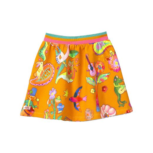 Picture of Oilily Girls Swim Yellow Skirt