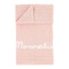 Picture of Monnalisa Pink Knitted Blanket