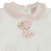 Picture of Monnalisa Baby Girls Pink 2 Piece Teddy Babygrow
