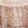 Picture of Monnalisa Girls Leopard Pattern Tulle Skirt