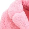 Picture of Monnalisa Girls Pink Fur Coat