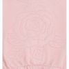 Picture of Monnalisa Girls Pink Rose Stitched Sweatshirt
