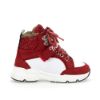 Picture of Monnalisa Girls Red High Top Trainers