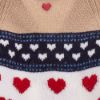 Picture of Monnalisa Girls Knitted Heart Cardigan