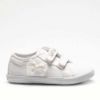Picture of Lelli Kelly Girls White 'Lily' Canvas Pumps