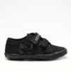 Picture of Lelli Kelly Girls Black 'Lily' Canvas Pumps