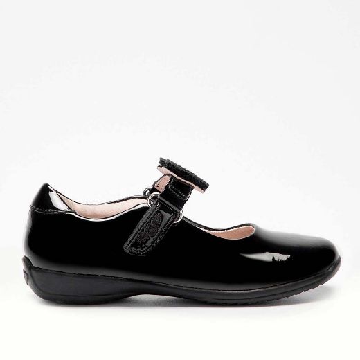 Picture of Lelli Kelly Girls 'Colourissima' Black School Shoe