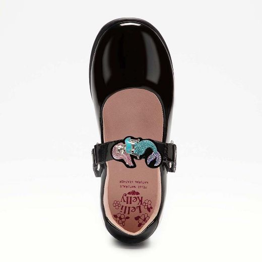 Picture of Lelli Kelly Girls 'Maribella' Black School Shoes