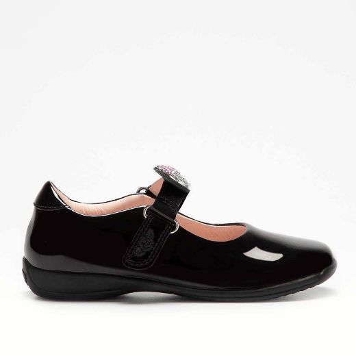 Picture of Lelli Kelly Girls 'Maribella' Black School Shoes